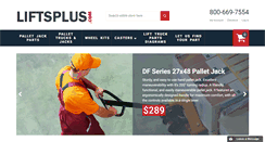 Desktop Screenshot of liftsplus.com